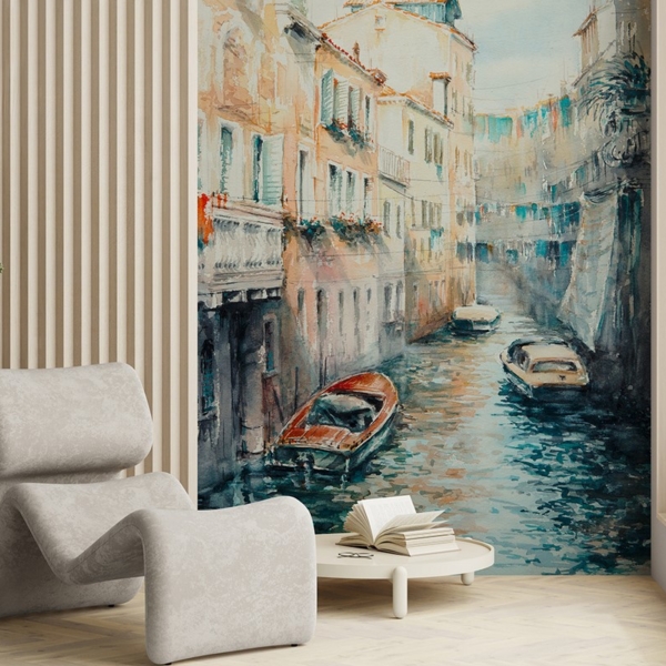 Fototapetai Venecija akvarelėje