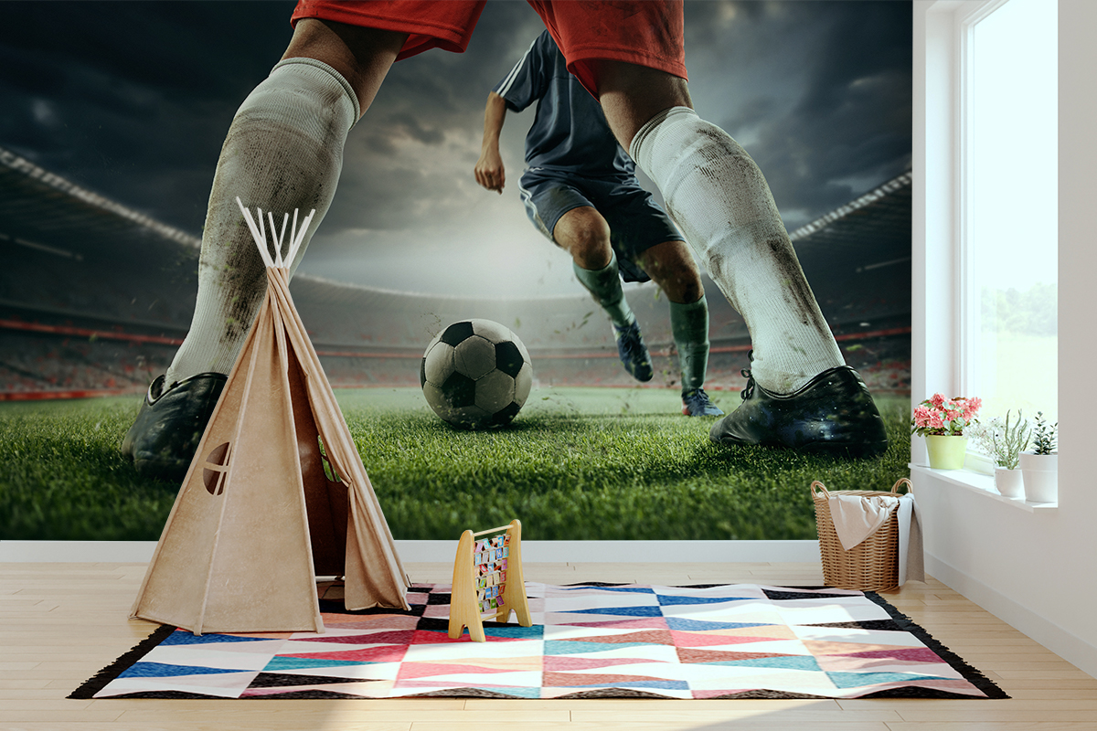 Fototapetai Futbolas stadione